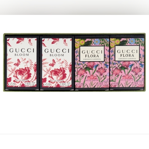 Gucci Other - Gucci Bloom & Flora Gorgeous Gardenia Set - 4 pack New/ Sealed